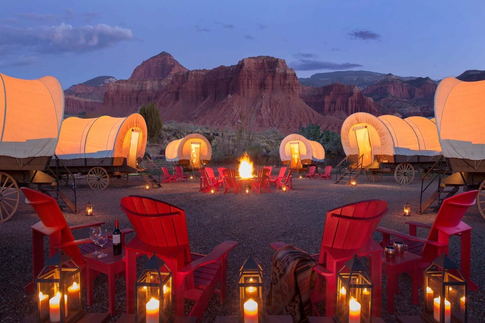 Covered Wagons - Capitol Reef Resort